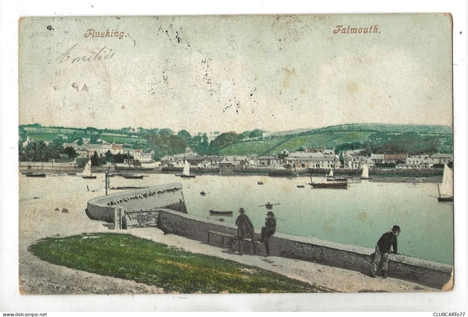 Falmouth ( Royaume-Uni, Cornwall) : Flushing In 1907 (lively) PF. - Falmouth