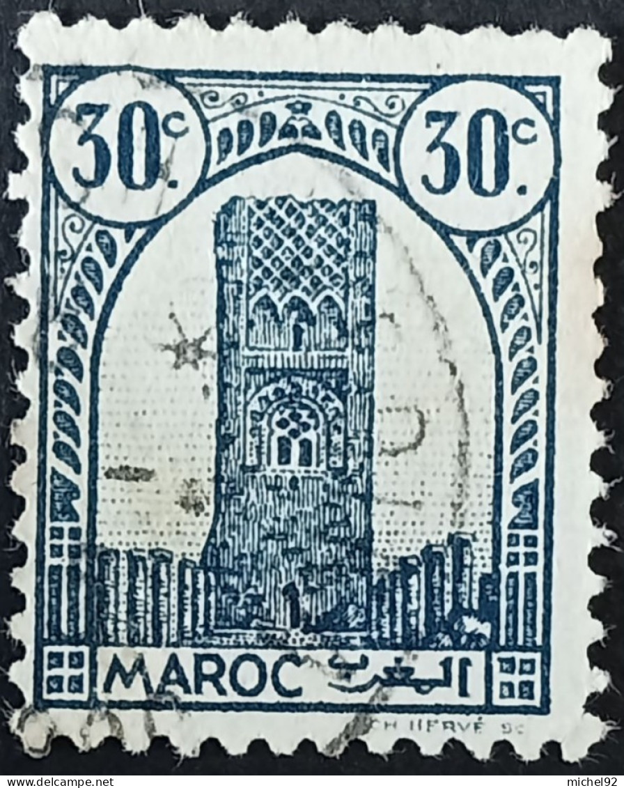 Maroc 1943-44 - YT N°205 - Oblitéré - Usati