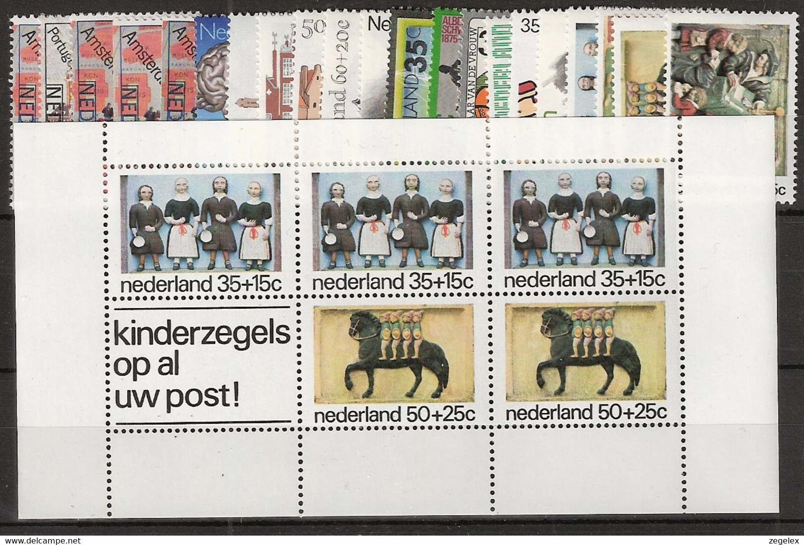 1975 Jaargang Nederland NVPH 1064-1083 Postfris/MNH** - Full Years