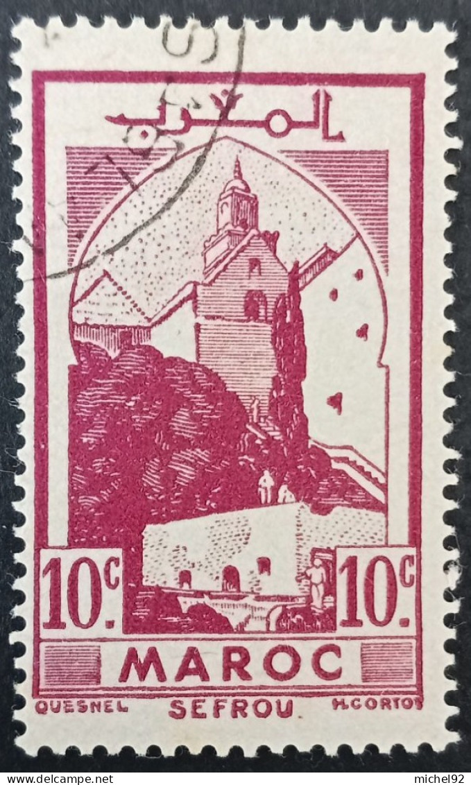 Maroc 1945-47 - YT N°224 - Oblitéré - Usati