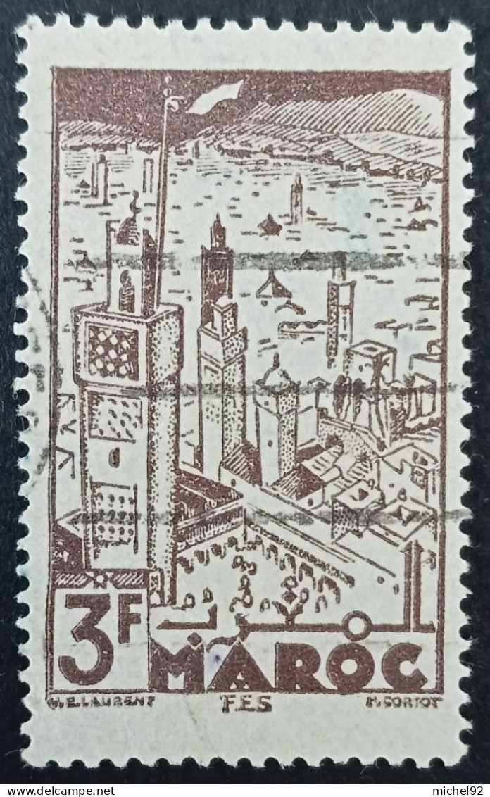 Maroc 1945-47 - YT N°231 - Oblitéré - Used Stamps