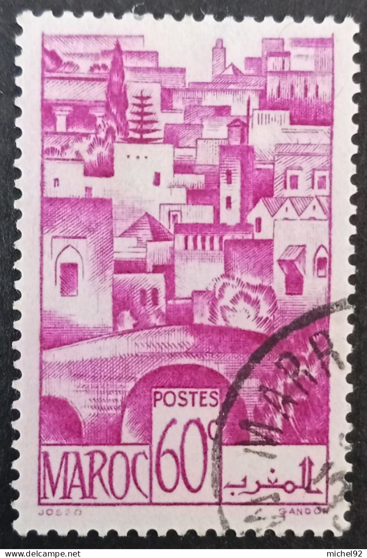 Maroc 1947-49 - YT N°250 - Oblitéré - Usati