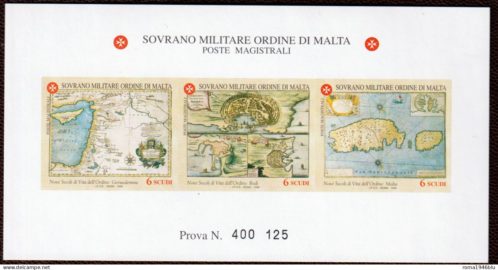 SMOM PROVE 1999 Unif.575/77 Perfetta/VF - Sovrano Militare Ordine Di Malta