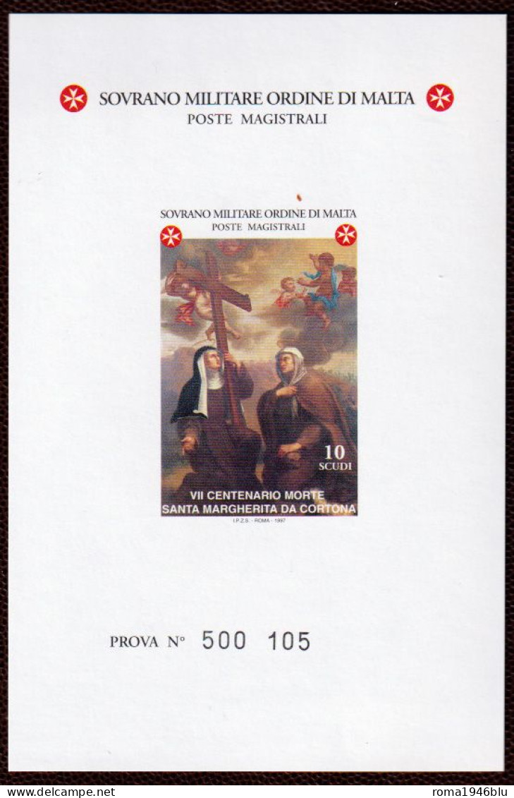 SMOM PROVE 1997 Unif.521 Perfetta/VF - Malta (Orden Von)