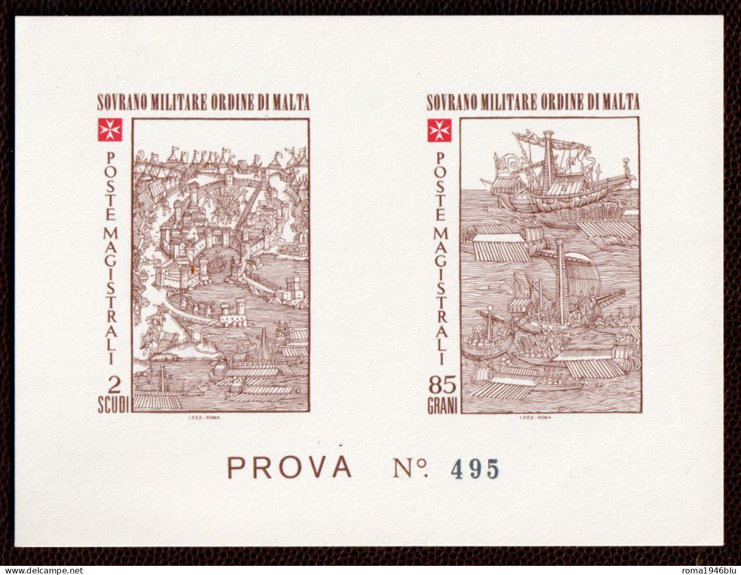 SMOM PROVE 1980 Unif.182/83 Perfetta/VF - Malte (Ordre De)