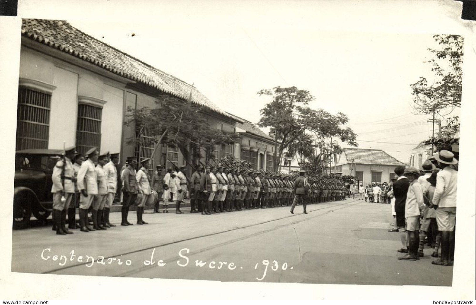 Venezuela, SUCRE, Centenario, Centenary (1930) RPPC Postcard - Venezuela