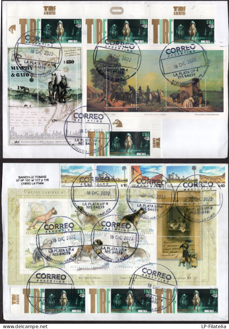 Argentina - 2022 - Philatelic Envelope - Diverse Stamps - Storia Postale