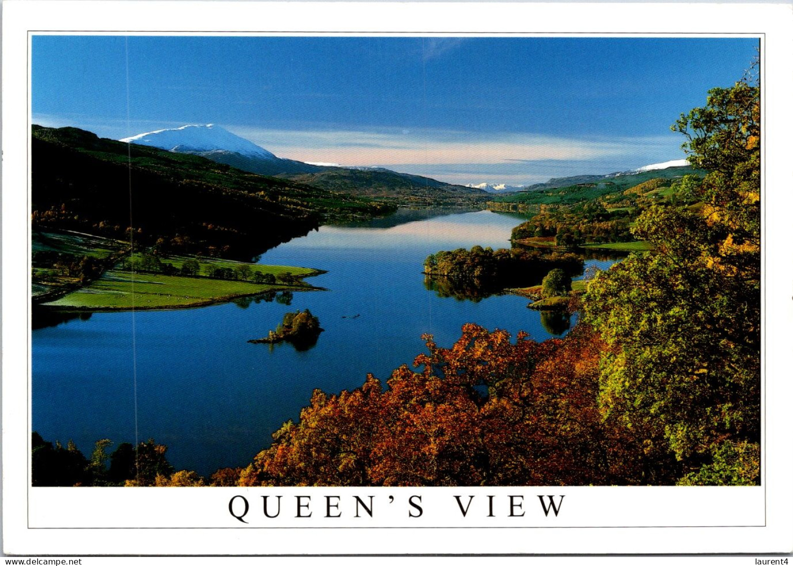 14-11-2023 (2 V 13) UK Posted To Australia (with Queen Stamp) Loch Tummel (Scotland) - Perthshire
