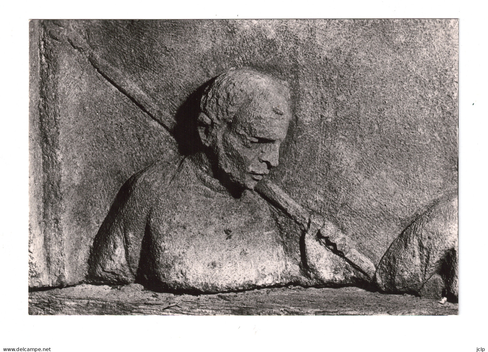 BUZENOL-MONTAUBAN (Etalle) - Musée Gaumais Virton - Portrait Du Faneur; Détail D'un Bas-relief Fin Du IIe Siècle. - Etalle