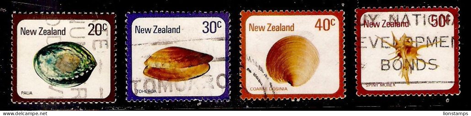 New Zealand - Scott 674-677 - Oblitérés