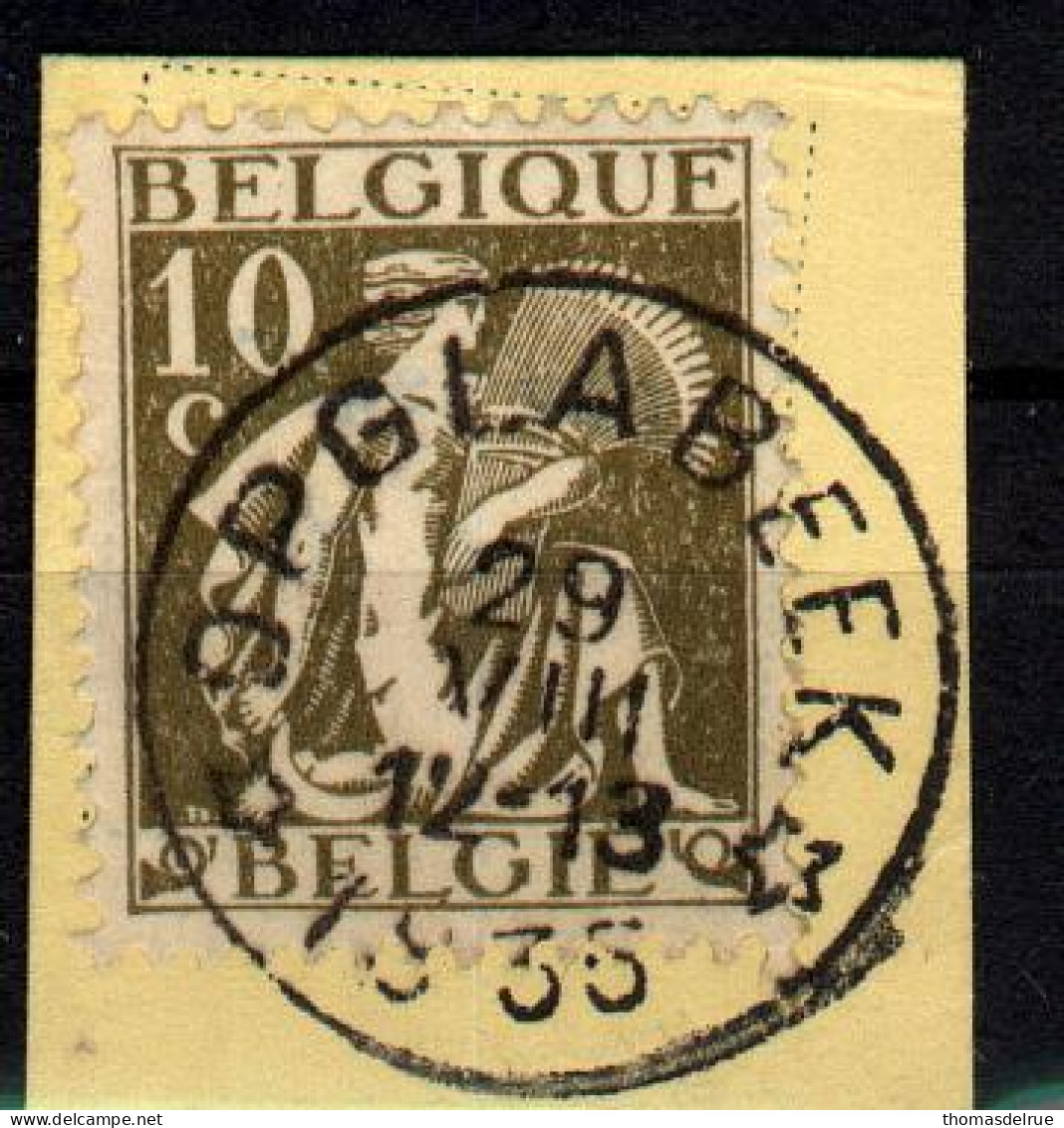 Rs79:N°337:[°]:Sterstempel:*OPGLABEEK:Delfosse:B - 1932 Ceres E Mercurio