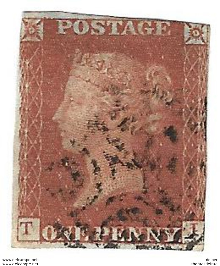 0V-989:plate 41: T__I - Used Stamps