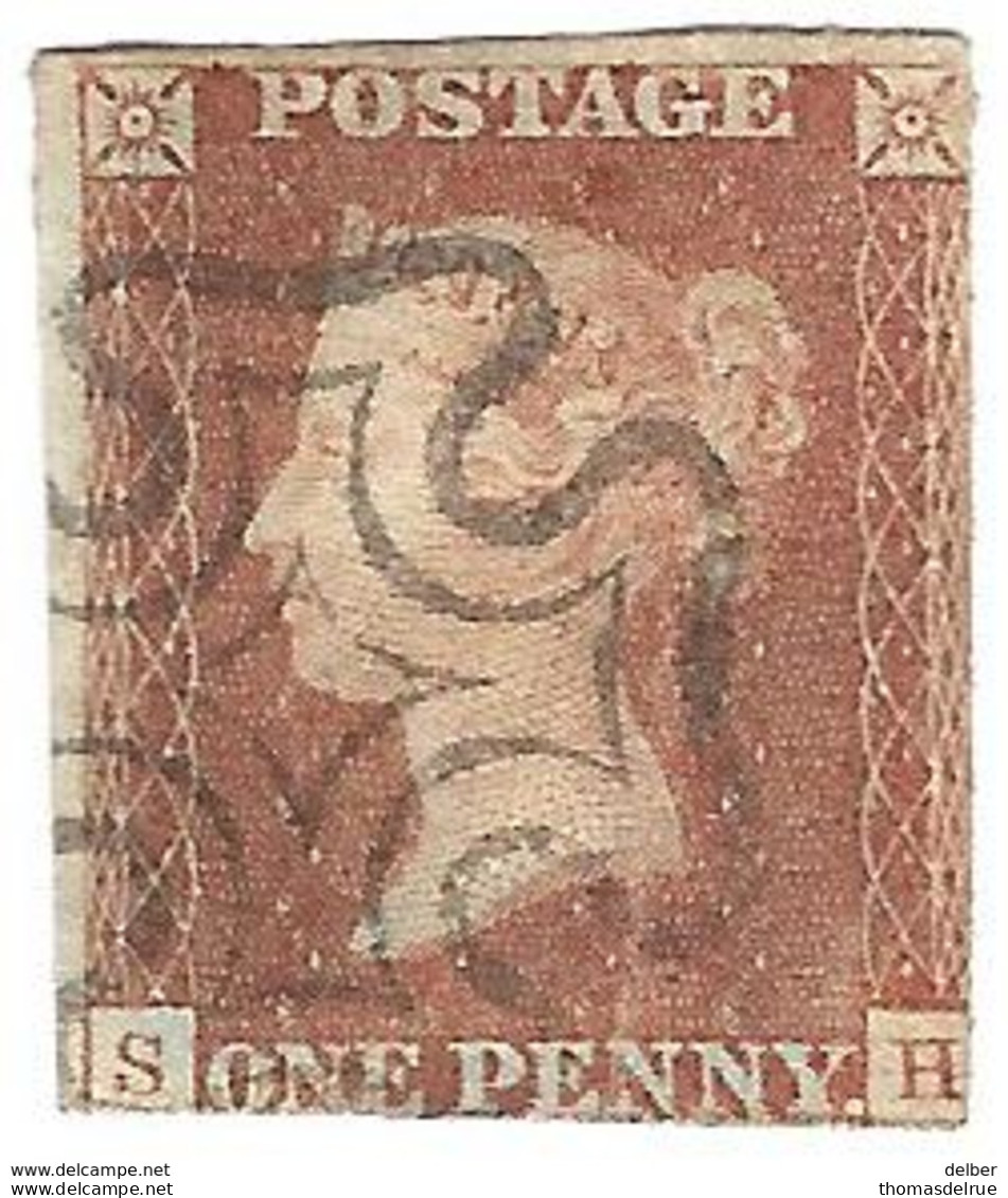 0V-990:plate 41: S__H - Used Stamps