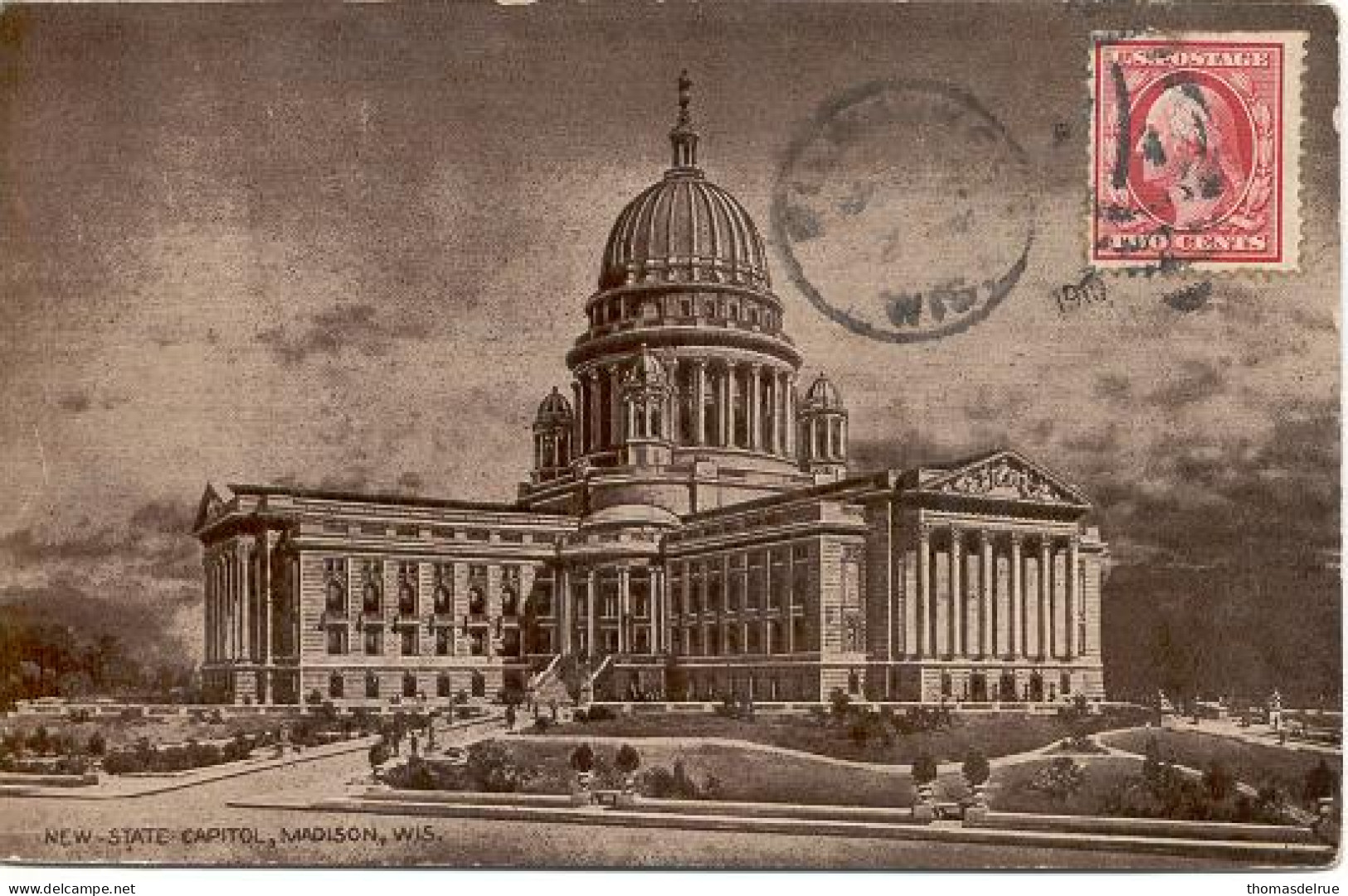 *am27:NEW-STAT CAPITOL,MADISON,WIS. - Madison