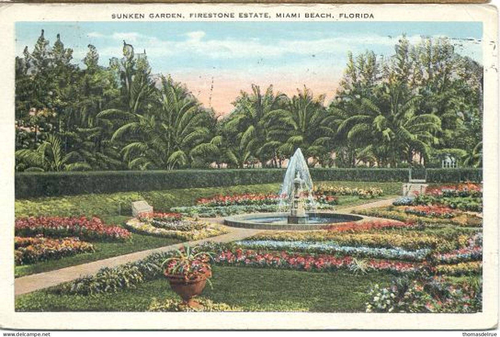 *am30:SUNKEN GARDEN,FIRESTONE ESTATE,MIAMI BEACH,Florida - Miami Beach