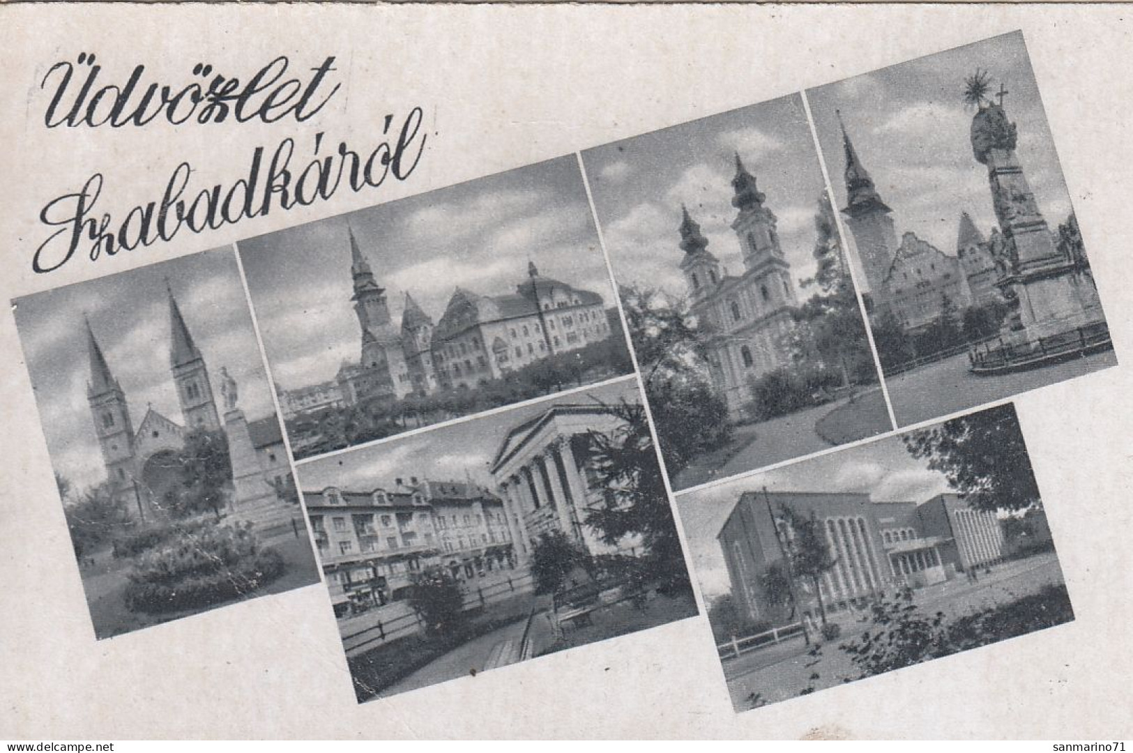 POSTCARD 987,Yugoslavia,Serbia,Szabadkai,Subotica - Yougoslavie