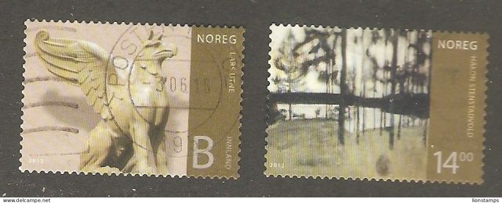 Norway - Michel 1772-1773 - Oblitérés