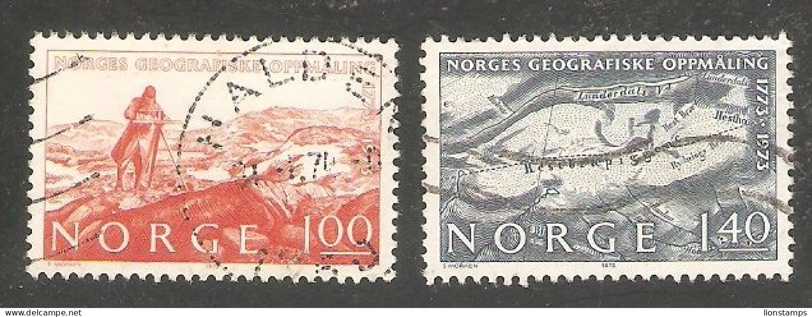 Norway - Scott 629-630 - Usati