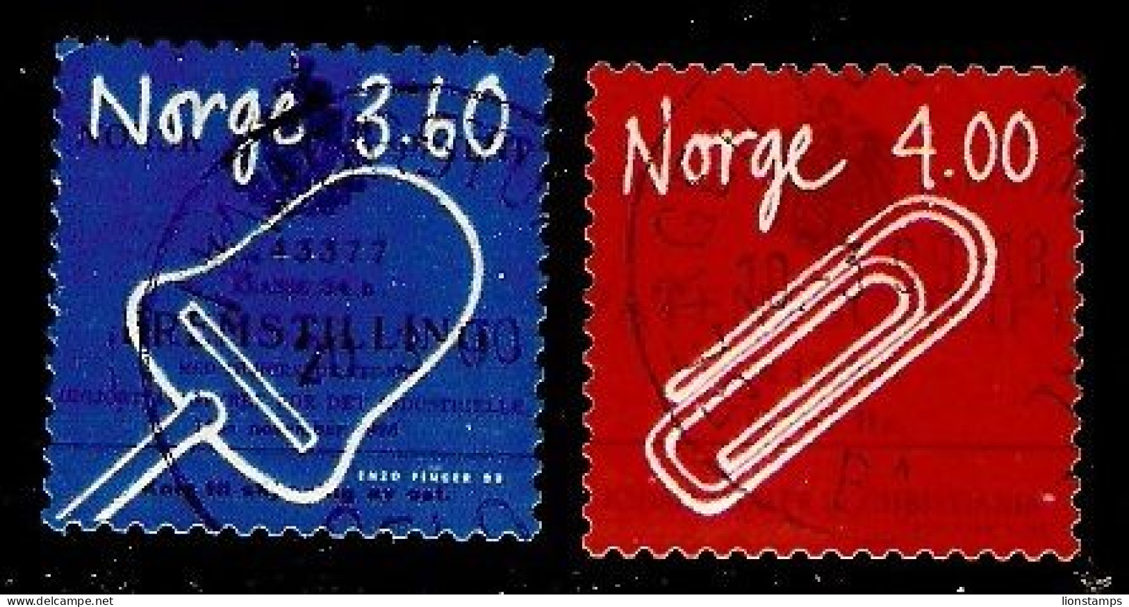 Norway - Scott 1213-1214 - Gebraucht