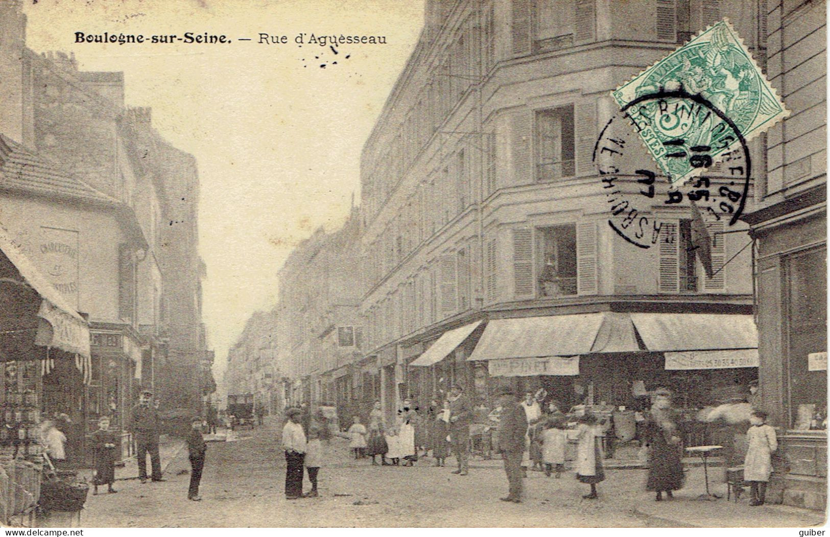 92 Boulogne Sur Seine  Rue D'aguesseau  - Boulogne Billancourt