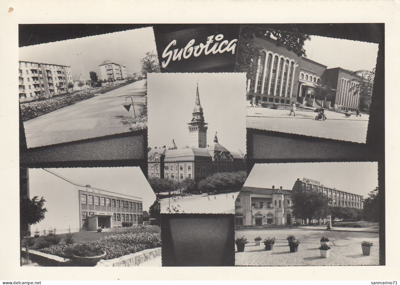 POSTCARD 1003,Yugoslavia,Serbia,Subotica - Yougoslavie