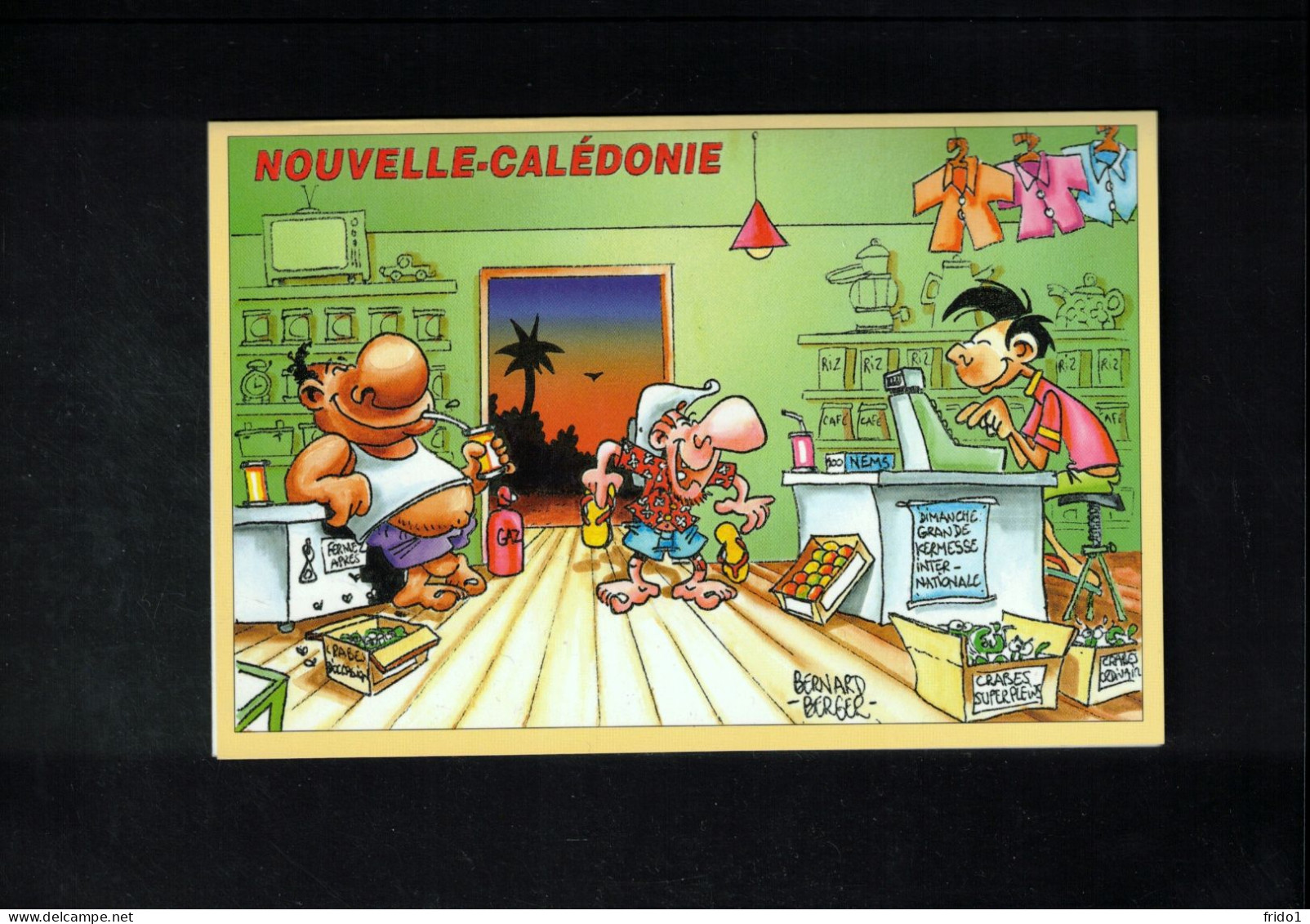 New Caledonia / Nouvelle Caledonie 1993 Comics Interesting Postcard - Briefe U. Dokumente