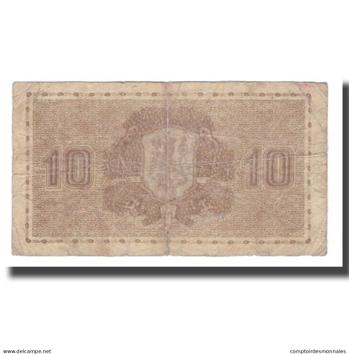 Billet, Finlande, 10 Markkaa, 1939 (1939-45), KM:70a, B - Finlande