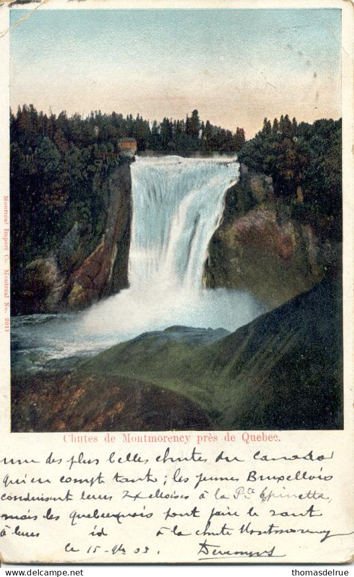 Am78:Chutes De Montmorency Près De Quebec - Montmorency Falls