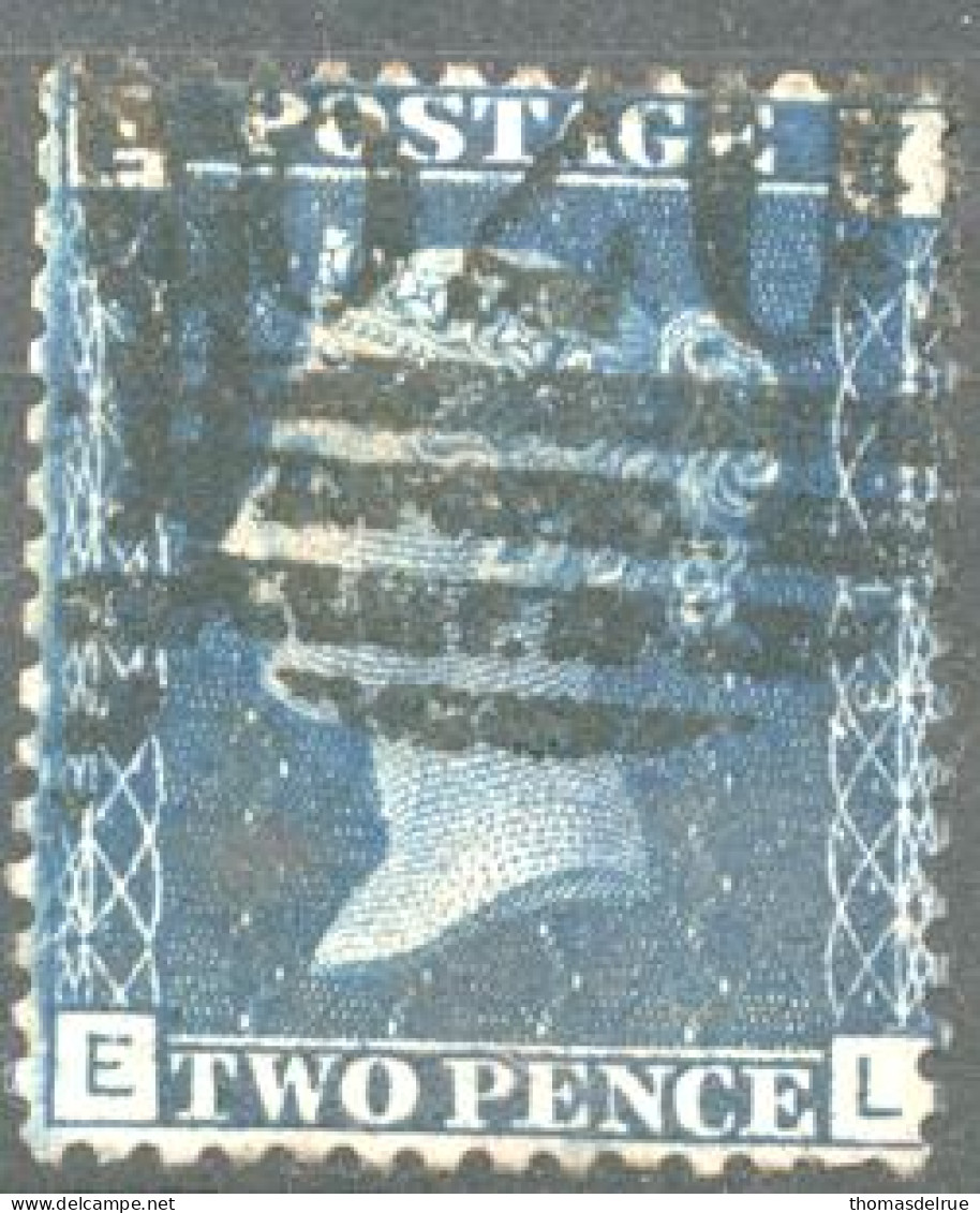 Qv86:S.G.N°47:plate 13 : EL - Used Stamps