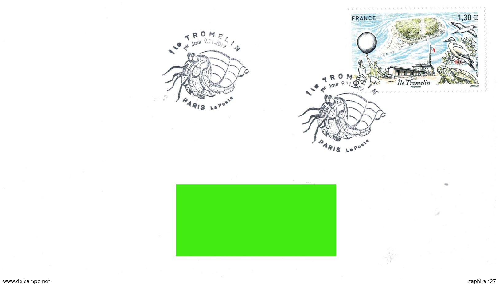 GEOLOGIE ILES TROMELIN / TORTUES 9-11-2019 #113# - Islas