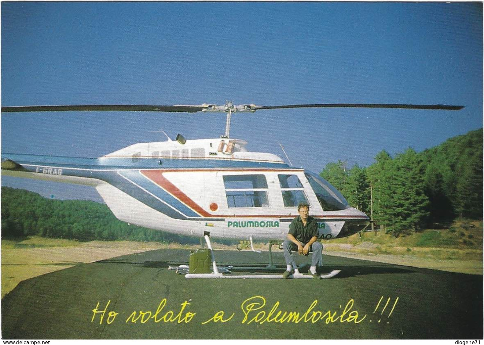 Ho Volato A Palumbosila Lago Ampollino GF - Helicopters