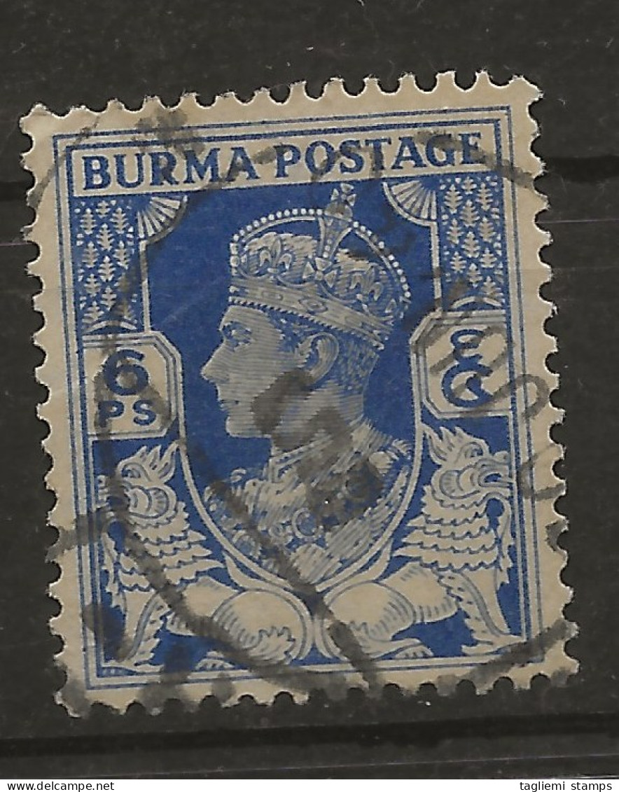 Burma, 1938, SG  20, Used - Burma (...-1947)