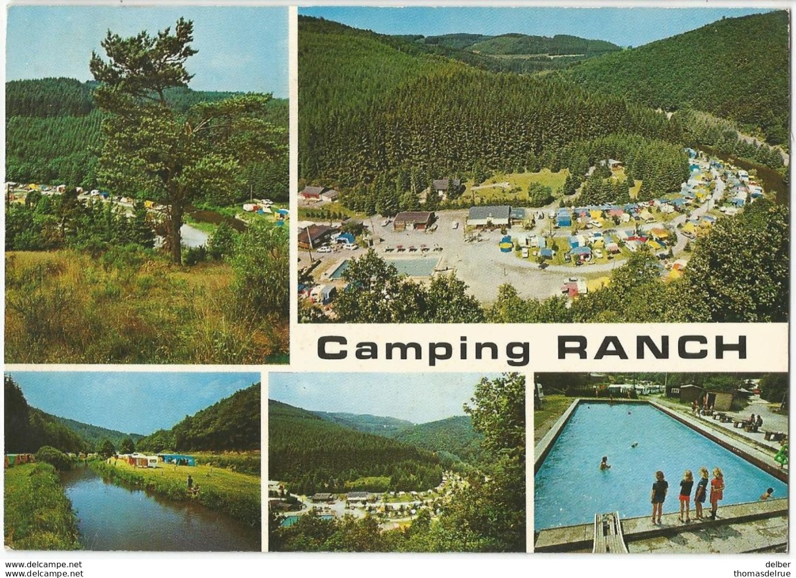 8Eb-610: Camping " RANCH " Martelange... > Oostende - Martelange