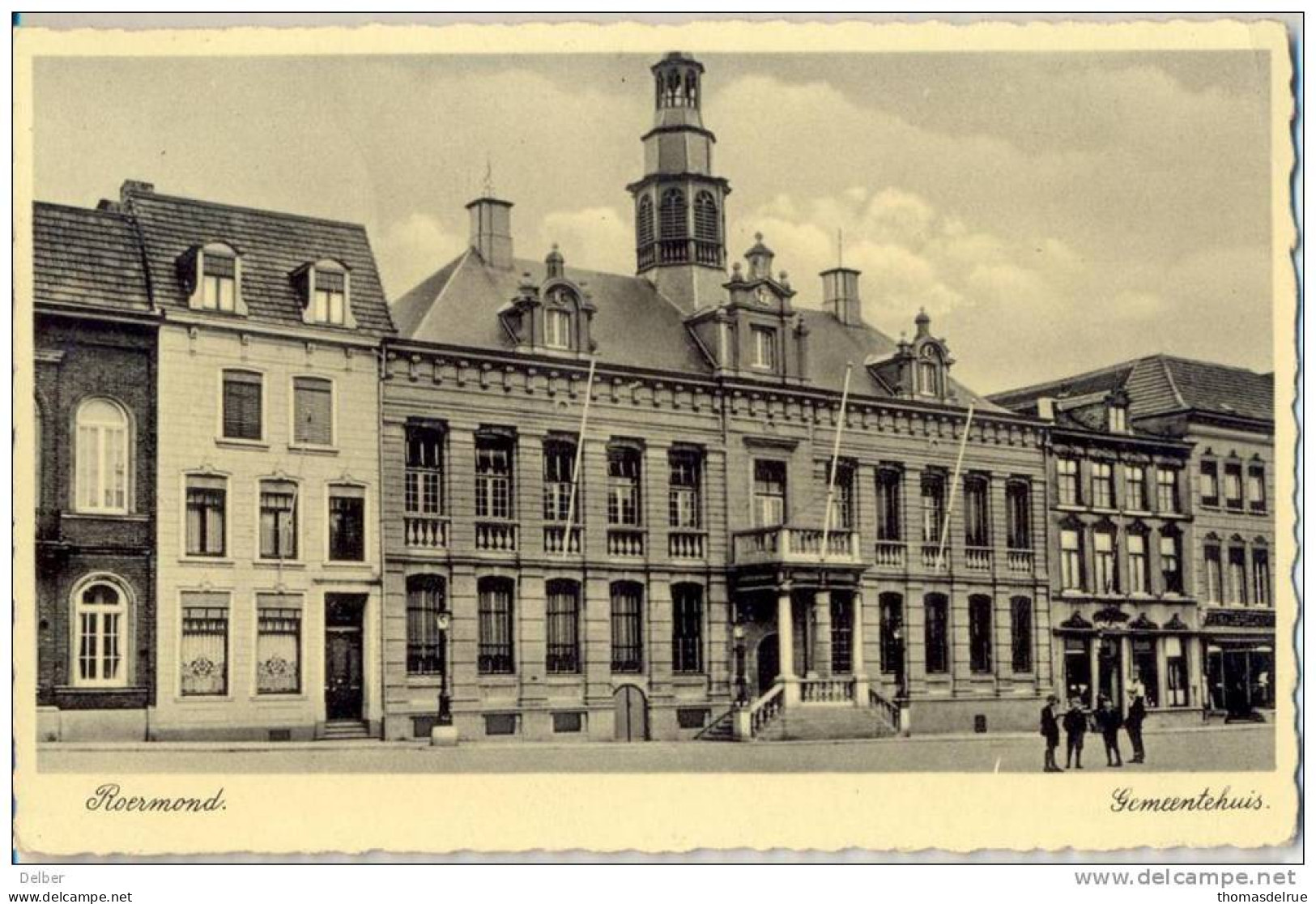 _Np398: ROERMOND - Gemeentehuis  1936 > Merksem Antwerpen - Roermond