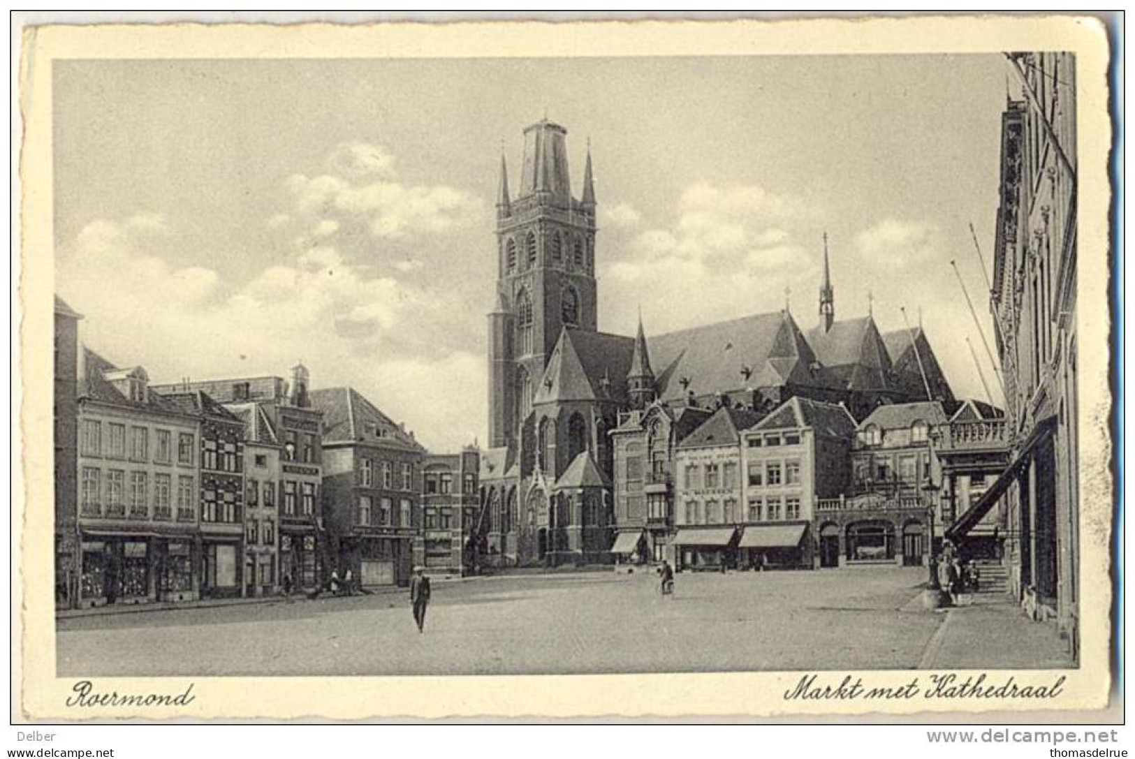 _Np399: ROERMOND - Markt Met Kathedraal - DE NIEUWE BEURS  1939 > Merksem Antwerpen - Roermond
