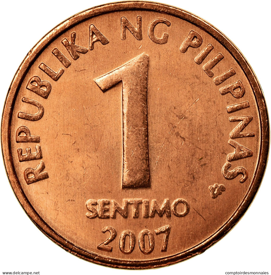 Monnaie, Philippines, Sentimo, 2007, TTB, Copper Plated Steel, KM:273 - Filippijnen