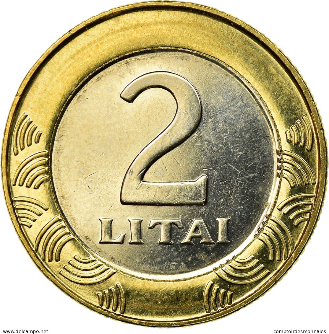 Monnaie, Lithuania, 2 Litai, 2008, SUP, Bi-Metallic, KM:112 - Litauen