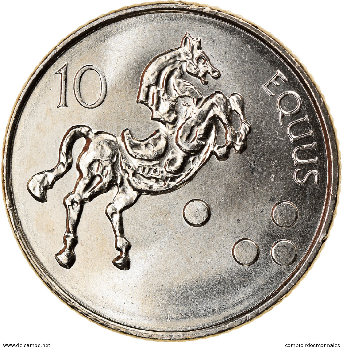 Monnaie, Slovénie, 10 Tolarjev, 2005, SPL, Copper-nickel, KM:41 - Slovénie