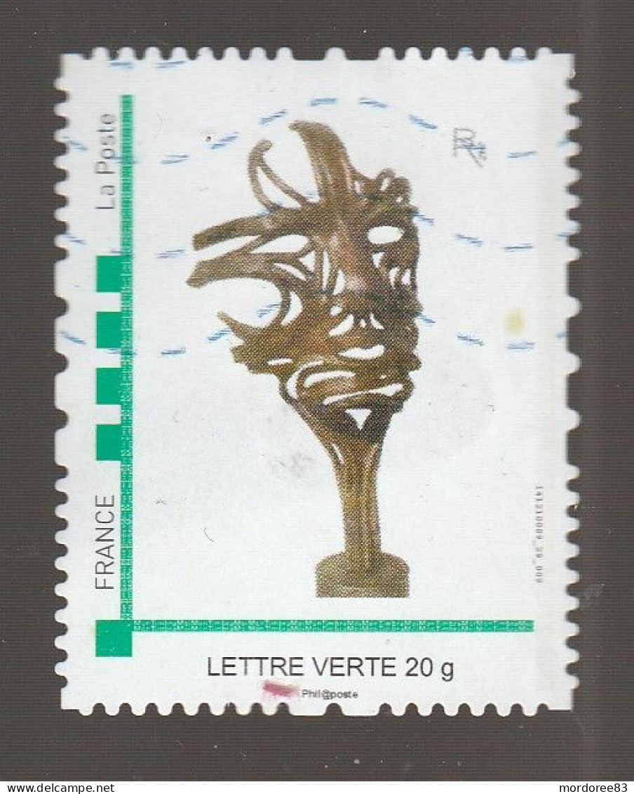 MONTIMBRAMOI OEUVRE D'ART MASQUE OBLITERE - Used Stamps