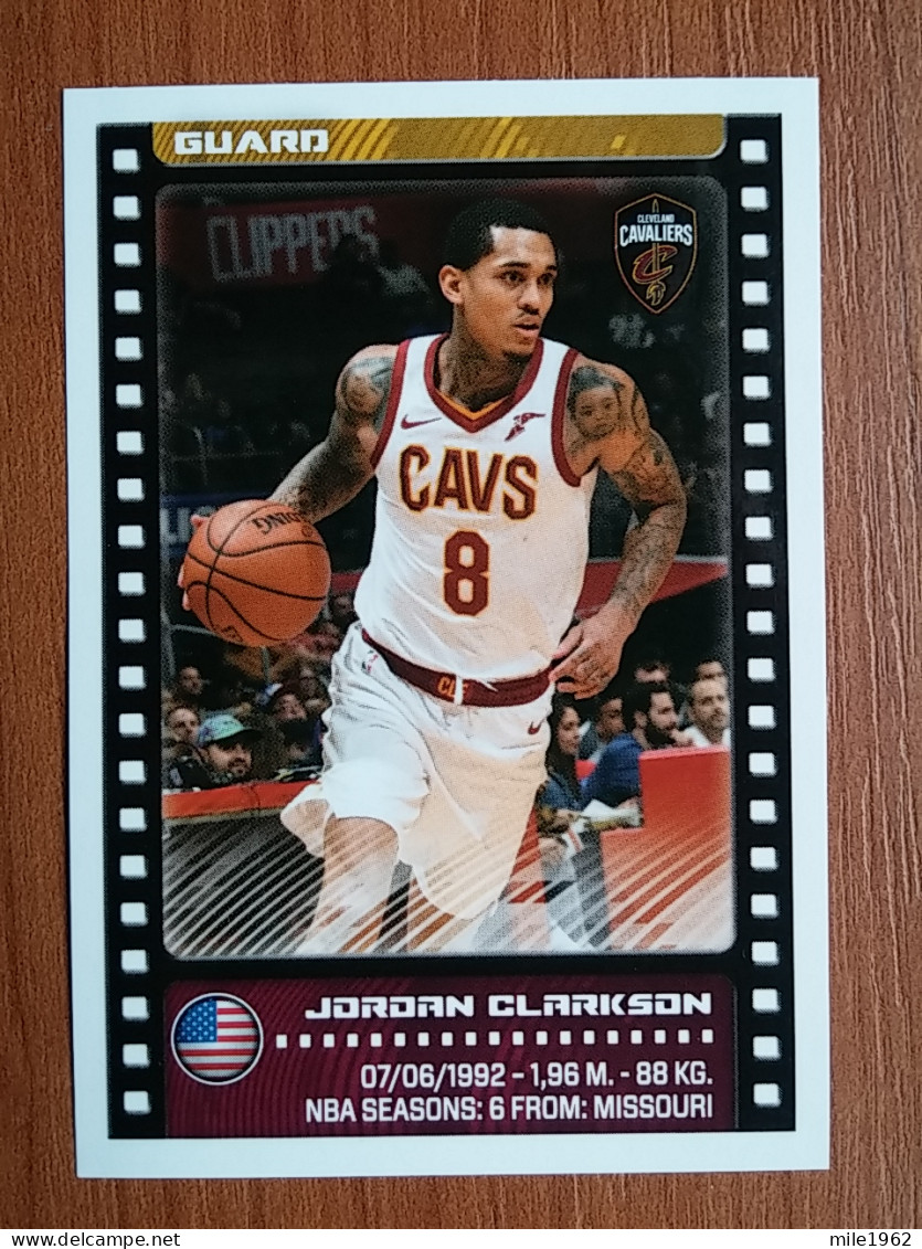 ST 1 - NBA SEASONS 2019-20, Sticker, Autocollant, PANINI, Jordan Clarkson, Cleveland Cavaliers, No.98 - 2000-Now