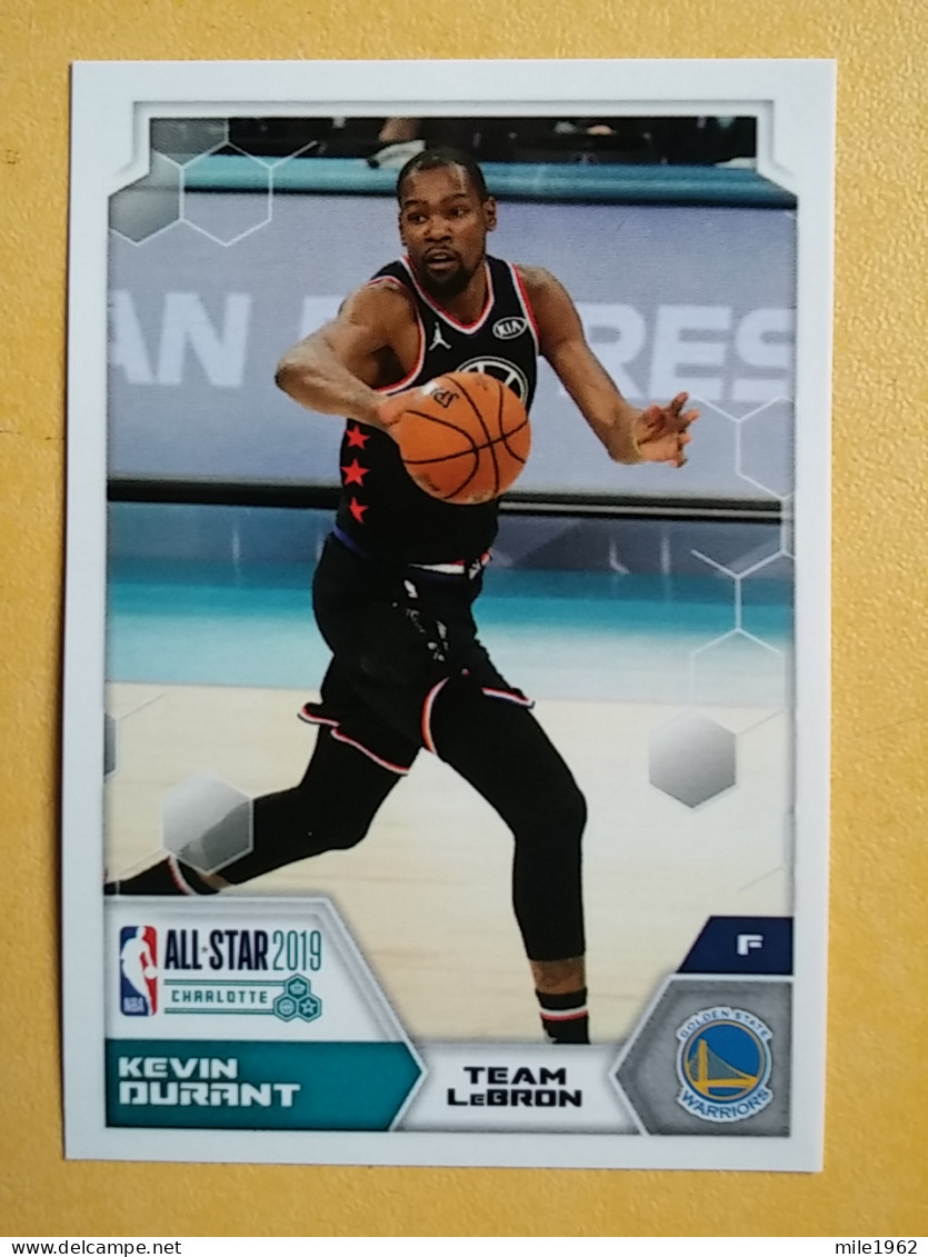 ST 1 - NBA SEASONS 2019-20, Sticker, Autocollant, PANINI, No.10, ALL STAR 2019 Charlotte, KEVIN DURANT - 2000-Now