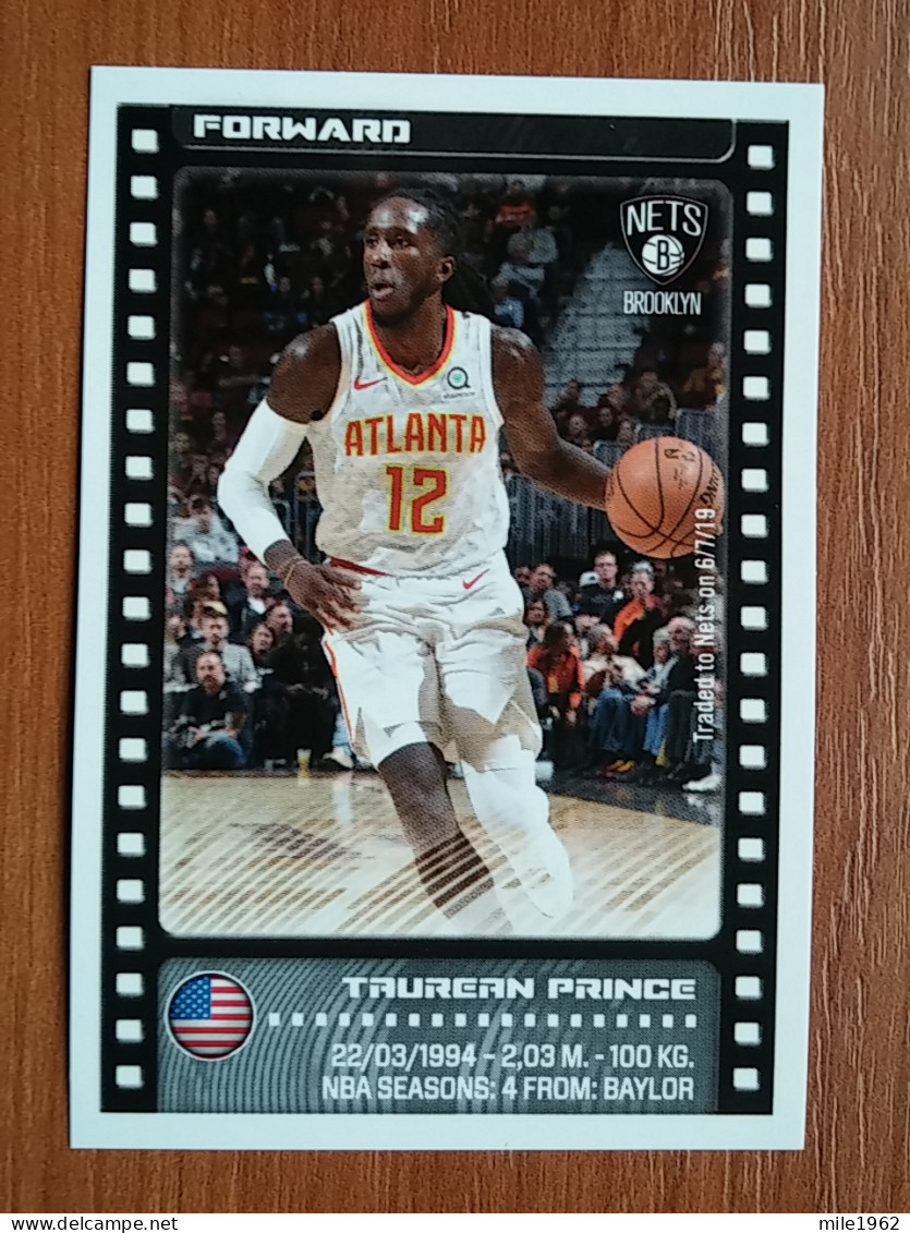 ST 1 - NBA SEASONS 2019-20, Sticker, Autocollant, PANINI, No.65, Taurean Prince, Brooklyn Nets - 2000-Now