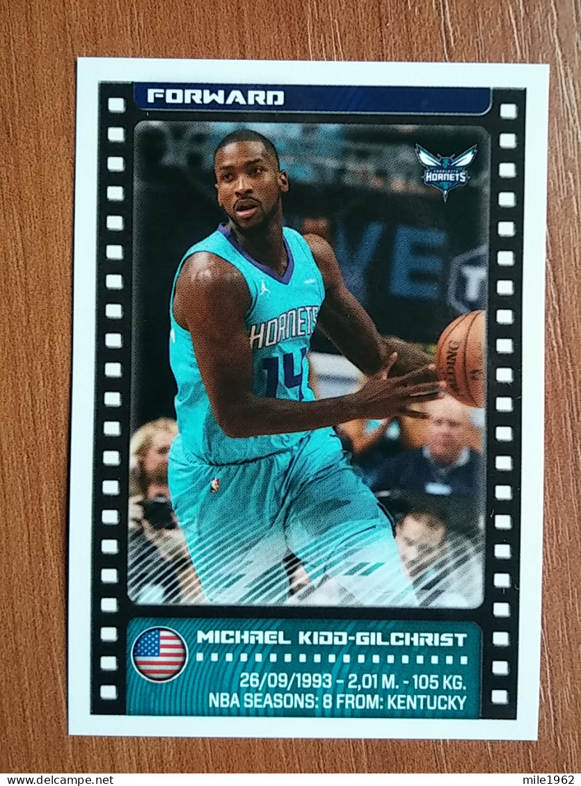 ST 1 - NBA SEASONS 2019-20, Sticker, Autocollant, PANINI, No.74, Michael Kidd-Gilchrist, Charlotte Hornets - 2000-Now