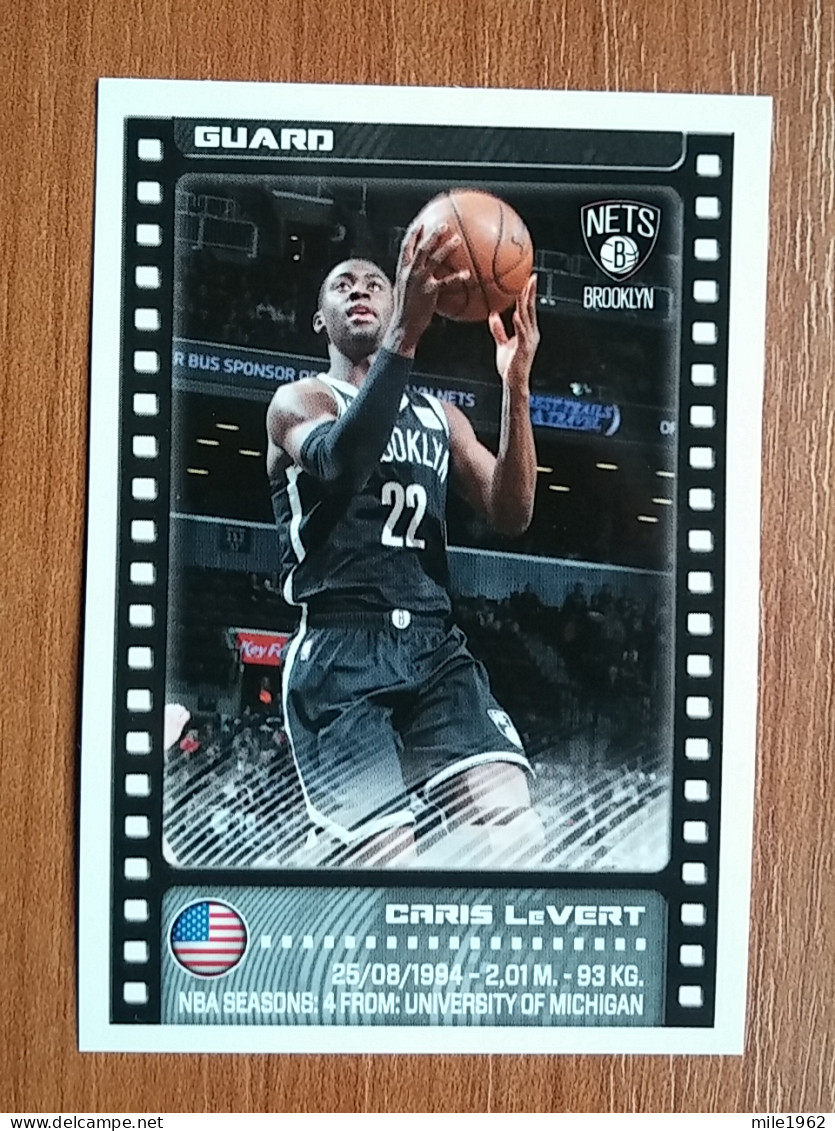 ST 1 - NBA SEASONS 2019-20, Sticker, Autocollant, PANINI, No.64, Caris LeVert, Brooklyn Nets - 2000-Now