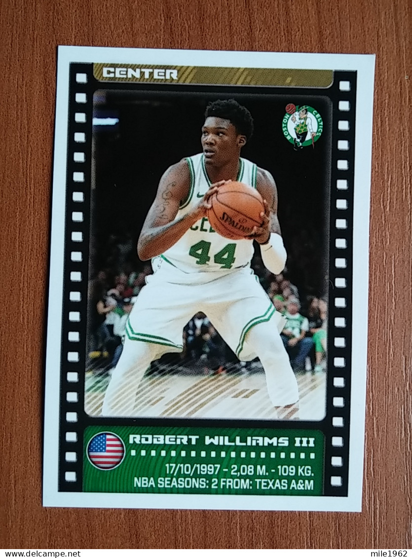 ST 1 - NBA SEASONS 2019-20, Sticker, Autocollant, PANINI, No.52, Robert Williams III, Boston Celtics - 2000-Now