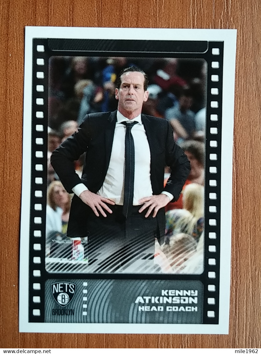 ST 1 - NBA SEASONS 2019-20, Sticker, Autocollant, PANINI, No.66, Kenny Atkinson (head Coach Brooklyn Nets - 2000-Now