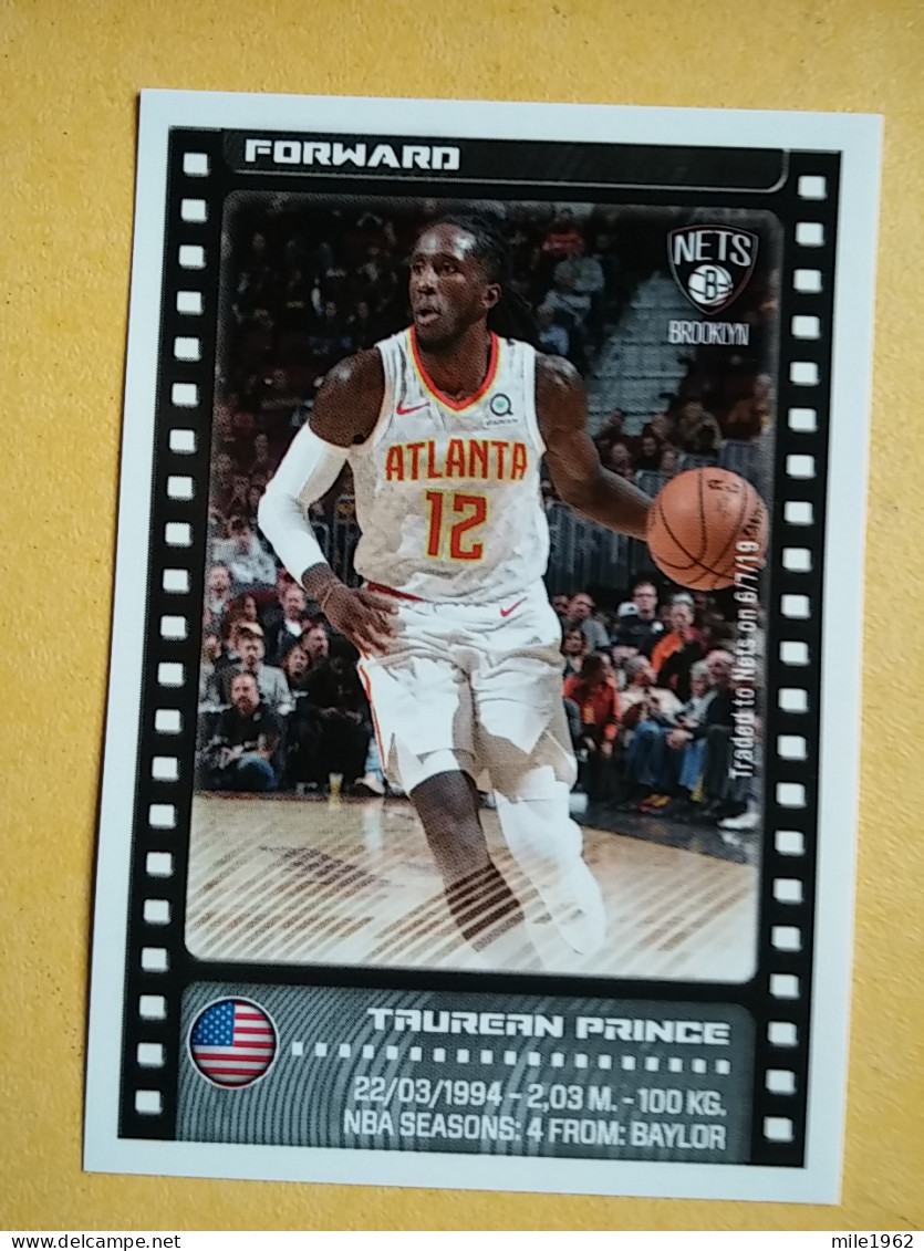 ST 1 - NBA SEASONS 2019-20, Sticker, Autocollant, PANINI, No.65, Taurean Prince, Brooklyn Nets - 2000-Now