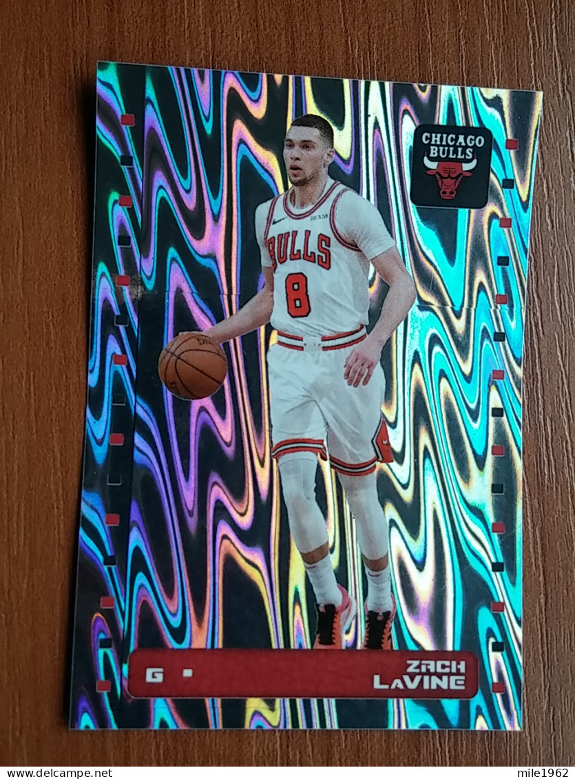 ST 1 - NBA SEASONS 2019-20, Sticker, Autocollant, PANINI, No.93, Zach LaVine, Chicago Bulls - 2000-Now