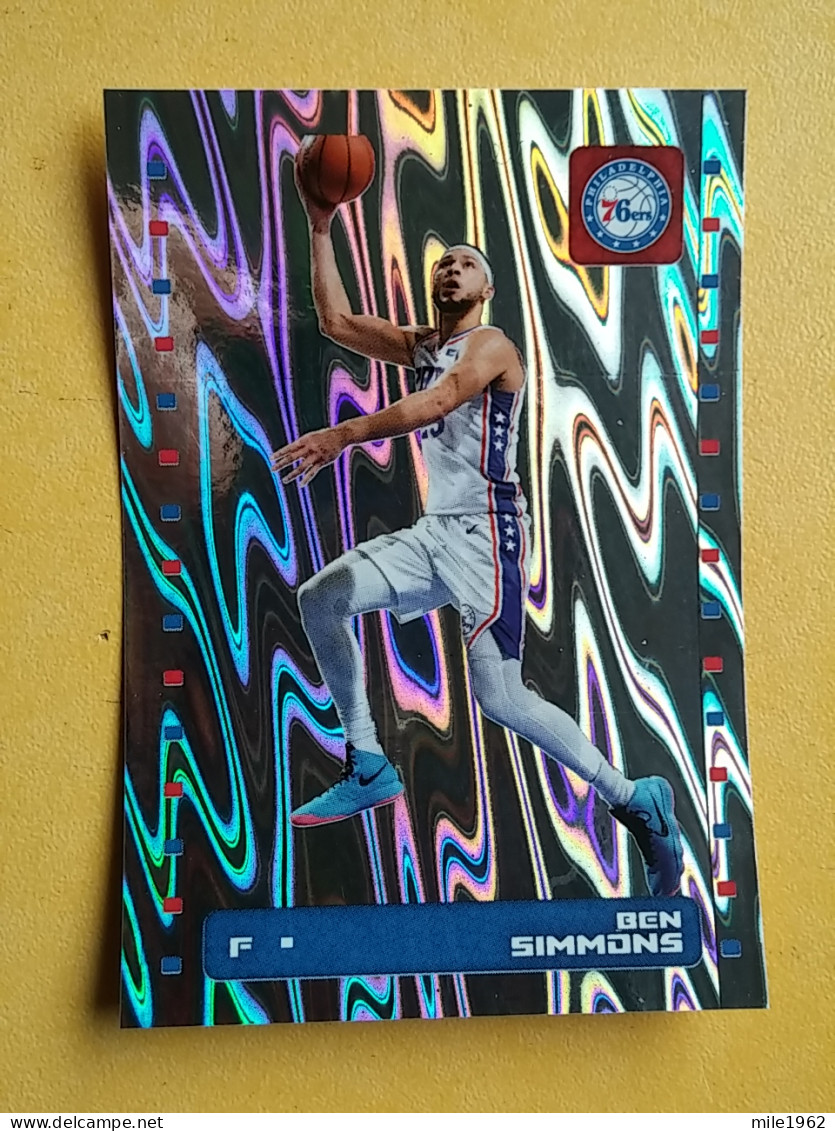 ST 2 - NBA SEASONS 2019-20, Sticker, Autocollant, PANINI, No.197, Ben Simmons, Philadelphia 76ers - 2000-Aujourd'hui