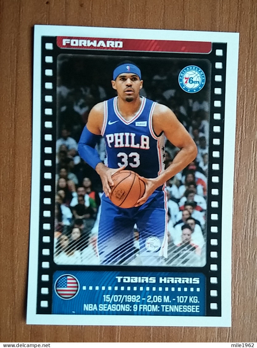 ST 2 - NBA SEASONS 2019-20, Sticker, Autocollant, PANINI, No.189, Harris Tobias, Philadelphia 76ers - 2000-Aujourd'hui